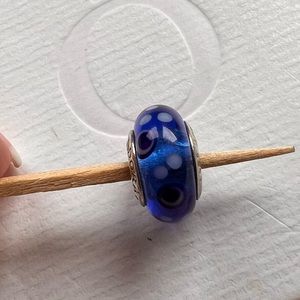 Pandora murano bead - royal blue